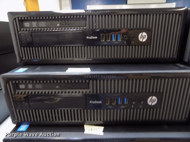 image for item ER9030 (6) HP ProDesk 400 G1 SFF computers