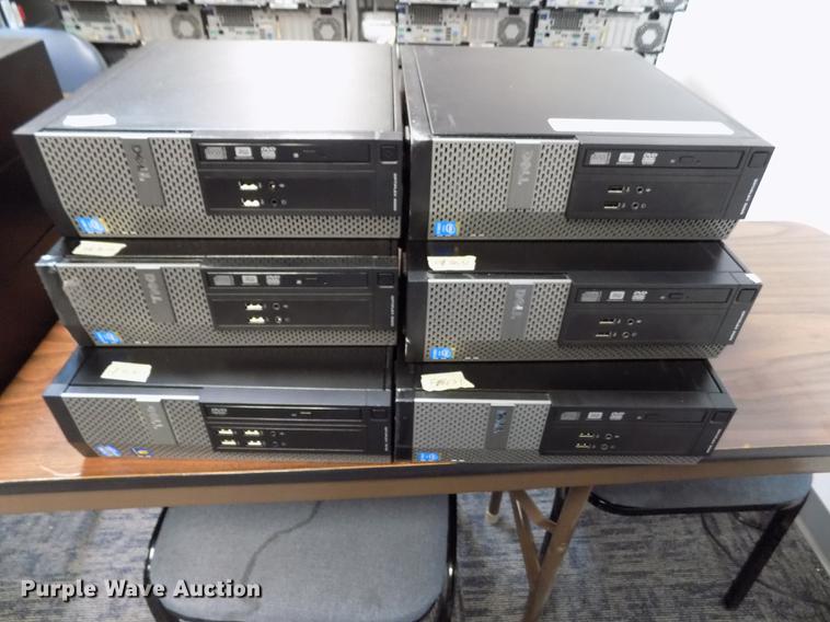 image for item ER9031 (6) Dell Optiplex 3020 mini computers