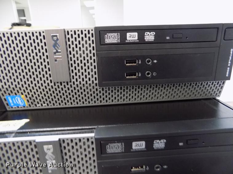 image for item ER9031 (6) Dell Optiplex 3020 mini computers