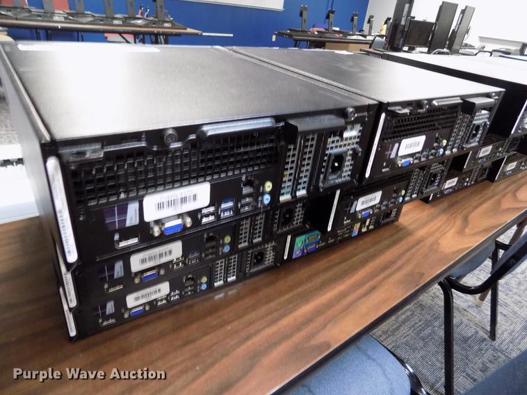 image for item ER9031 (6) Dell Optiplex 3020 mini computers