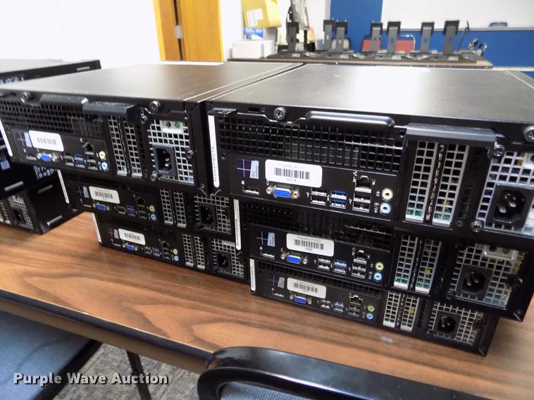 image for item ER9032 (6) Dell Optiplex 3020 mini computers