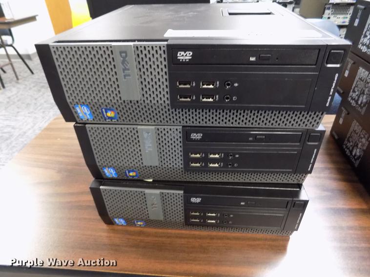 image for item ER9033 (3) Dell Optiplex 7010 mini computers