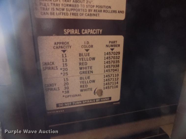 image for item ER9058 National Vendors Snacktron 1 vending machine