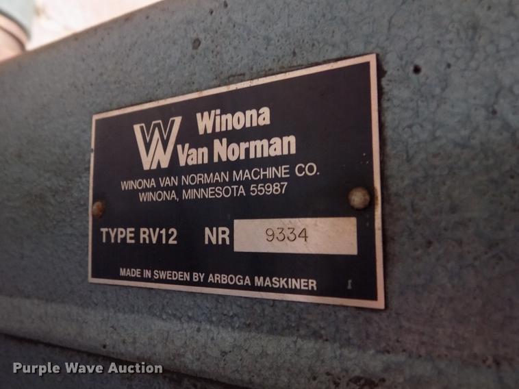 image for item ER9059 Winona Van Norman L250BW seat and guide machine