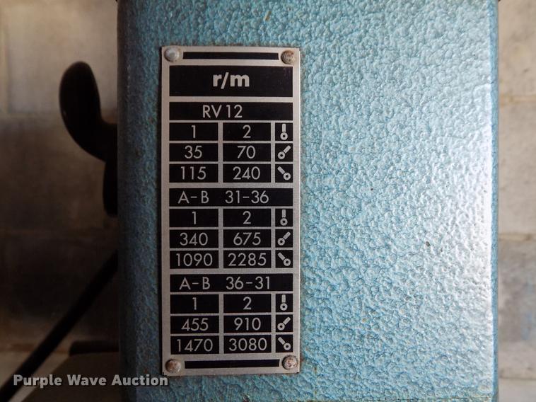 image for item ER9059 Winona Van Norman L250BW seat and guide machine