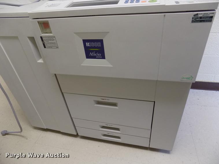 image for item ER9063 (2) Ricoh Aficio 2051 copy machines
