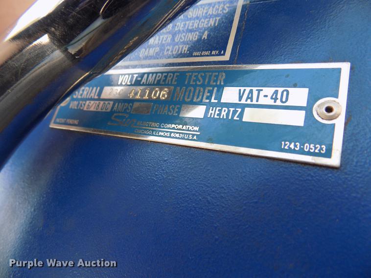 image for item ER9065 SUN VAT-40 amp tester