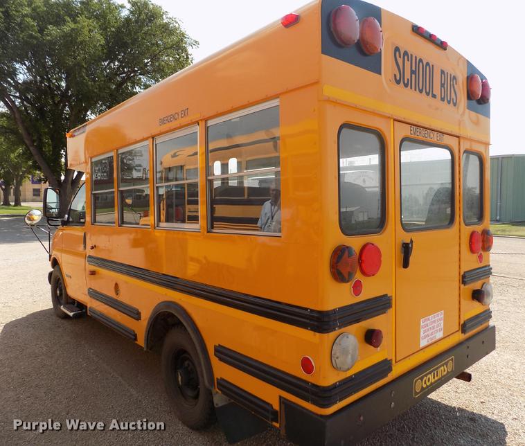image for item ER9071 2001 Chevrolet Express 3500 Cargo school bus