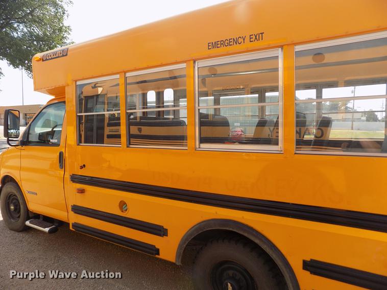 image for item ER9071 2001 Chevrolet Express 3500 Cargo school bus