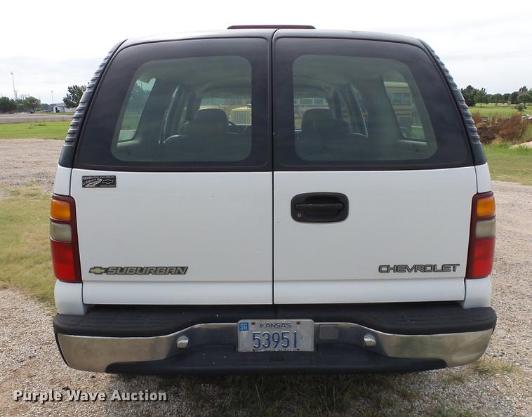 image for item ER9629 2001 Chevrolet Suburban C1500 SUV
