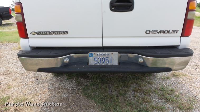 image for item ER9629 2001 Chevrolet Suburban C1500 SUV