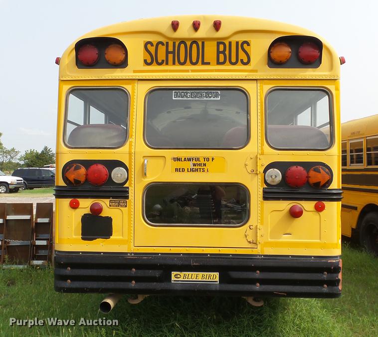 image for item ER9630 2001 Chevrolet Blue Bird school bus