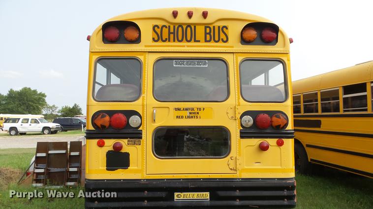 image for item ER9630 2001 Chevrolet Blue Bird school bus