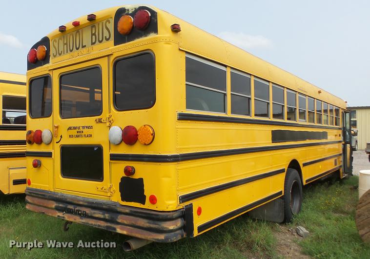 image for item ER9631 1999 International 3800 school bus