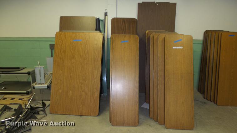 image for item ER9656 Approximately 45 wood tables