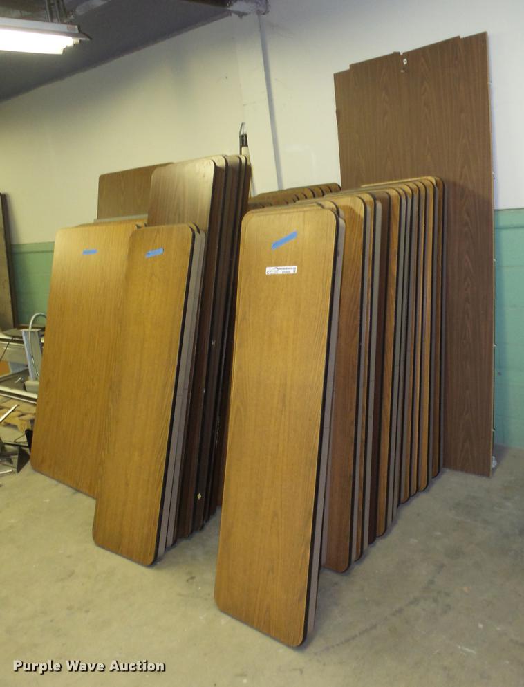 image for item ER9656 Approximately 45 wood tables