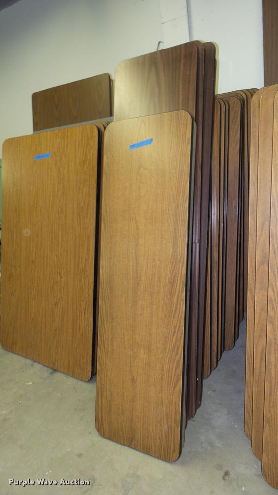 image for item ER9656 Approximately 45 wood tables