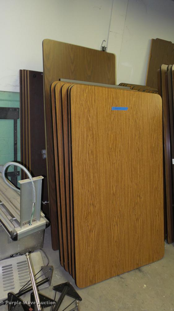 image for item ER9656 Approximately 45 wood tables