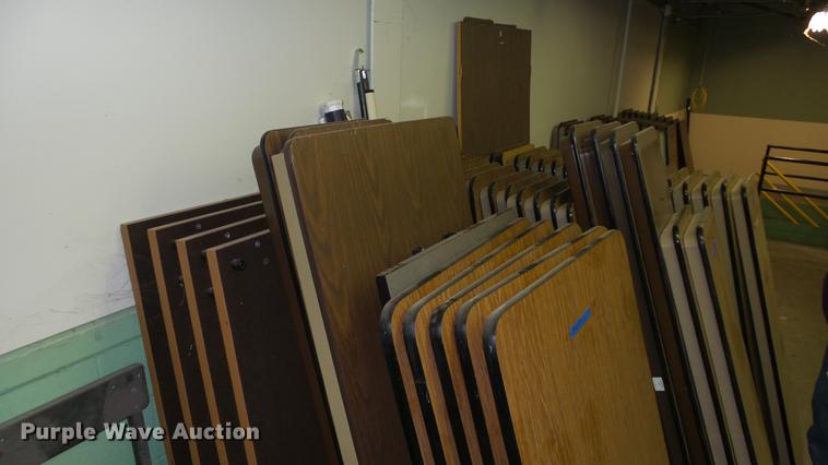 image for item ER9656 Approximately 45 wood tables