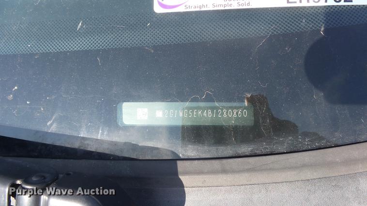 image for item ER9702 2011 Chevrolet Impala