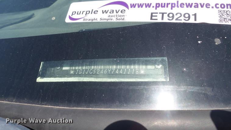 image for item ET9291 2000 Chevrolet Cavalier