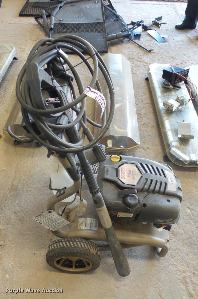 image for item ET9411 Craftsman 850 pressure washer