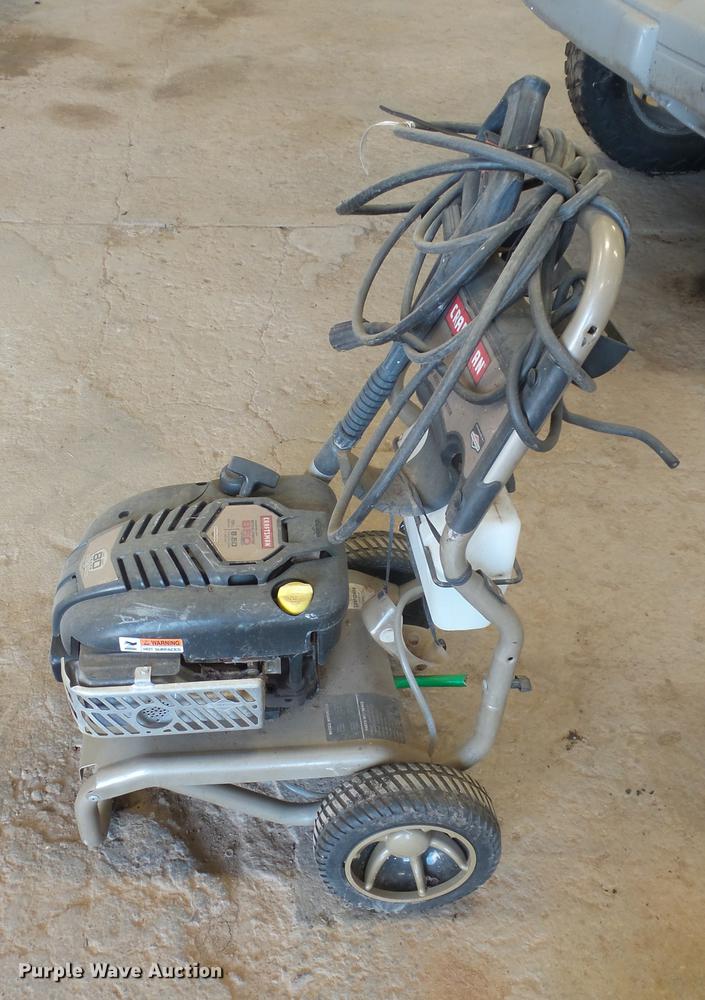 image for item ET9411 Craftsman 850 pressure washer