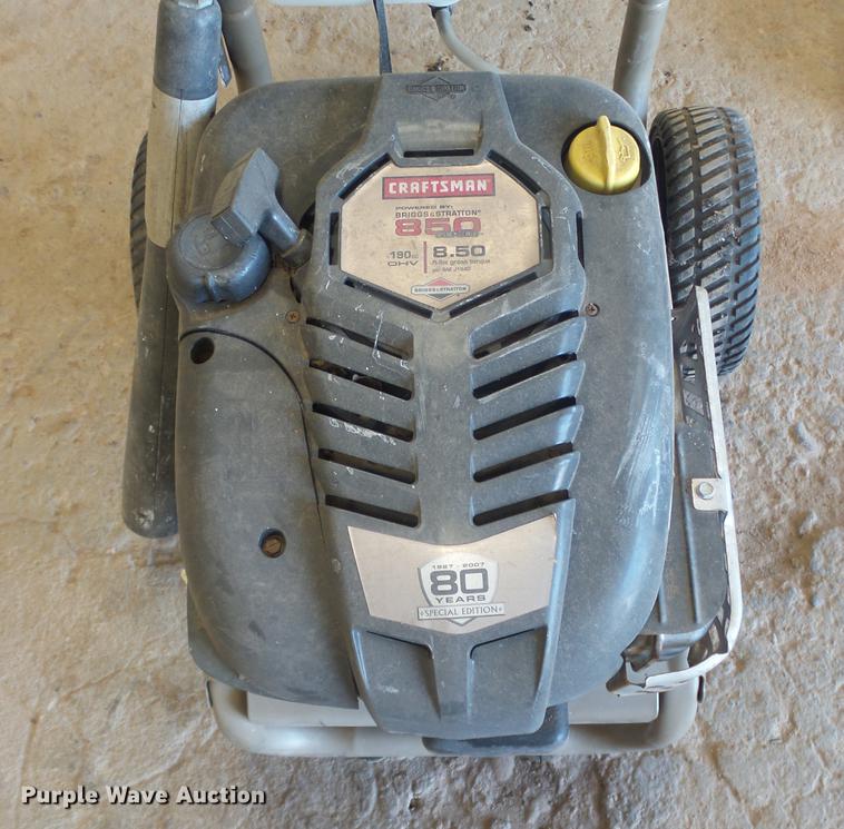 image for item ET9411 Craftsman 850 pressure washer