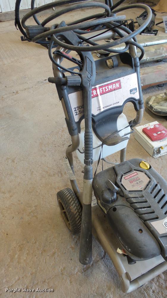 image for item ET9411 Craftsman 850 pressure washer