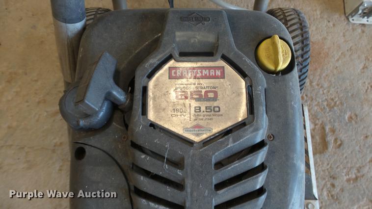 image for item ET9411 Craftsman 850 pressure washer