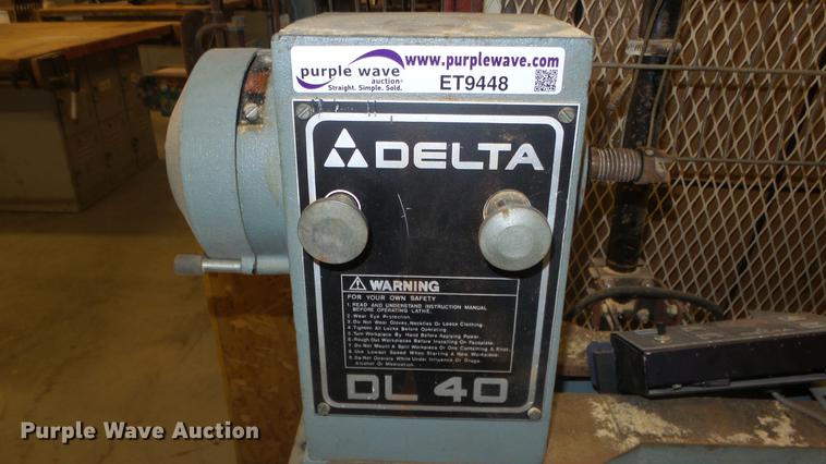 image for item ET9448 Delta DL40 lathe