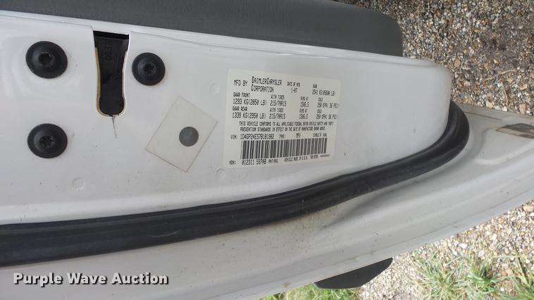 image for item ET9454 2007 Dodge Grand Caravan van