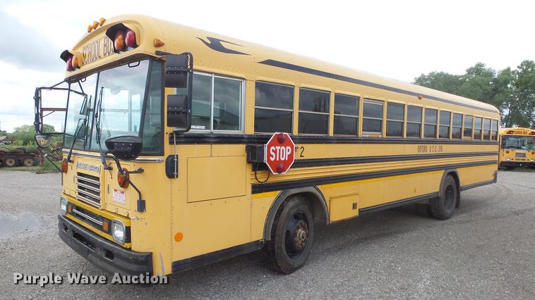image for item ET9455 1996 Blue Bird TC2000 school bus