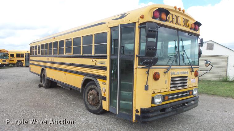 image for item ET9455 1996 Blue Bird TC2000 school bus
