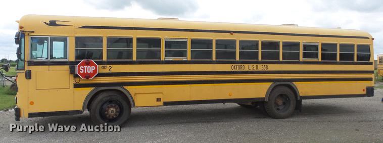 image for item ET9455 1996 Blue Bird TC2000 school bus