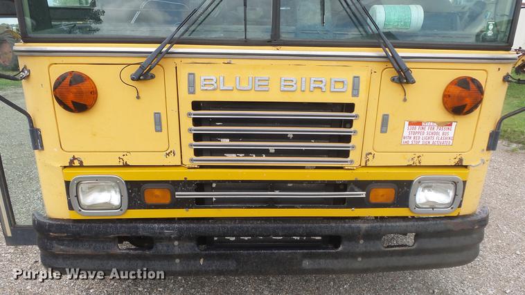 image for item ET9455 1996 Blue Bird TC2000 school bus