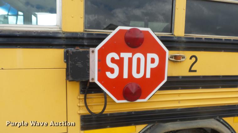 image for item ET9455 1996 Blue Bird TC2000 school bus