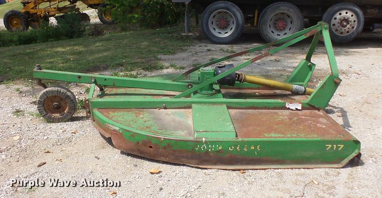 image for item EV9215 John Deere 717 rotary mower