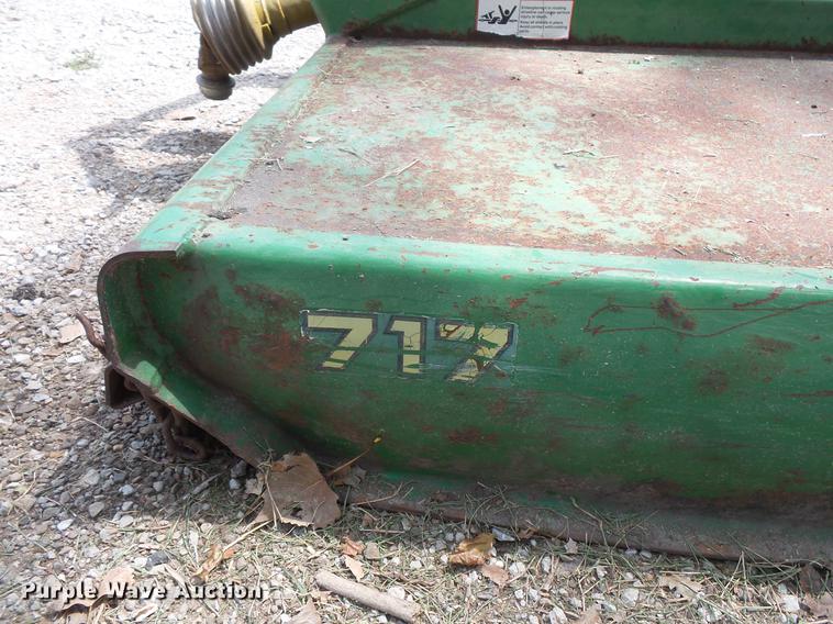 image for item EV9215 John Deere 717 rotary mower