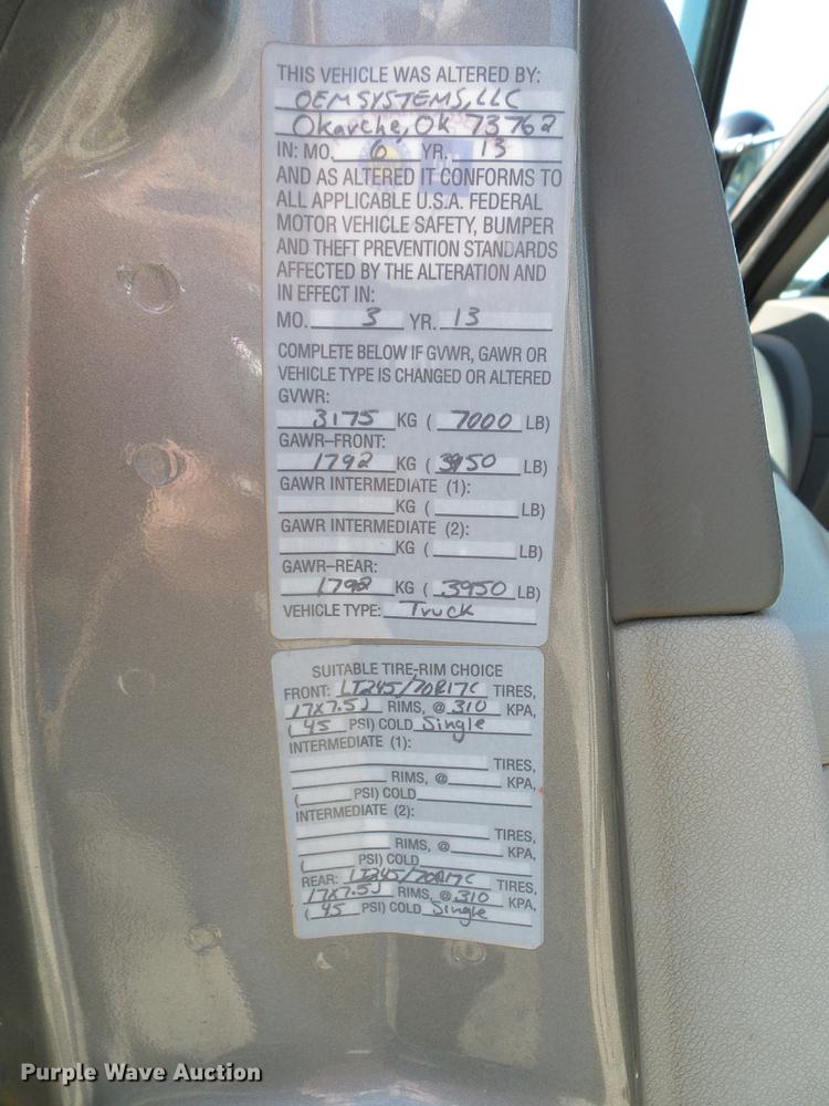 image for item DD5270 2013 Chevrolet Silverado 1500 Ext. Cab pickup truck