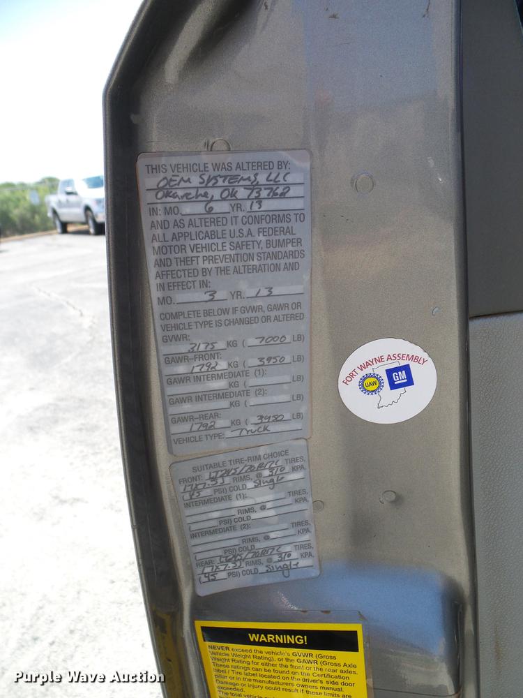 image for item DD5279 2013 Chevrolet Silverado 1500 Ext. Cab pickup truck