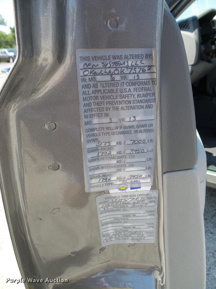 image for item DD5284 2013 Chevrolet Silverado 1500 Ext. Cab pickup truck