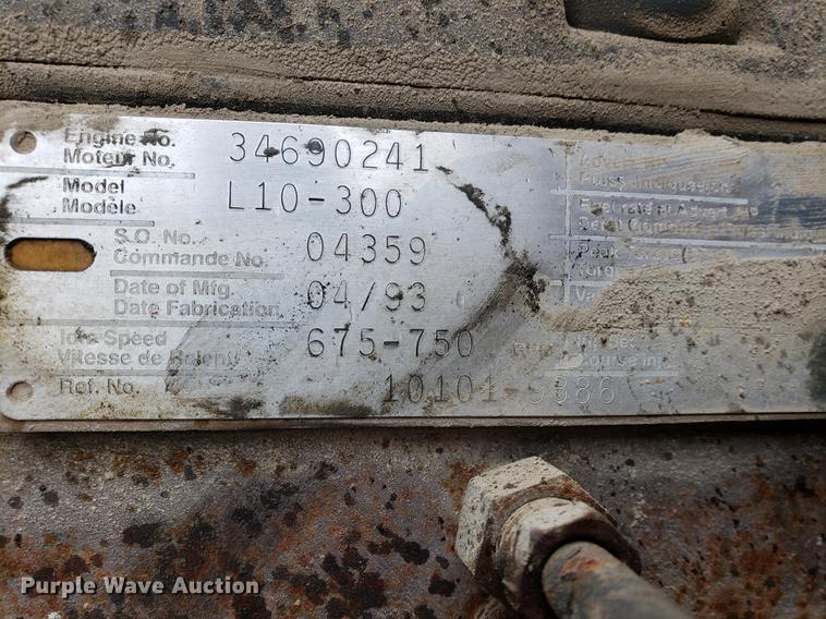 image for item BW9204 1993 White GMC WG truck cab and chassis