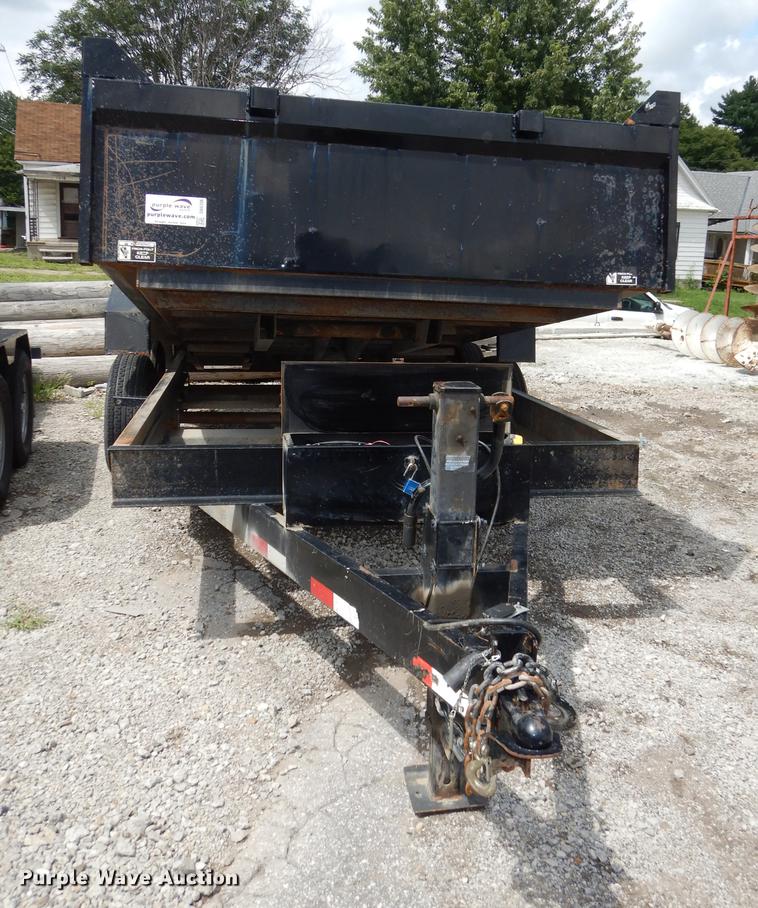 image for item DB8306 2012 H&H dump bed trailer