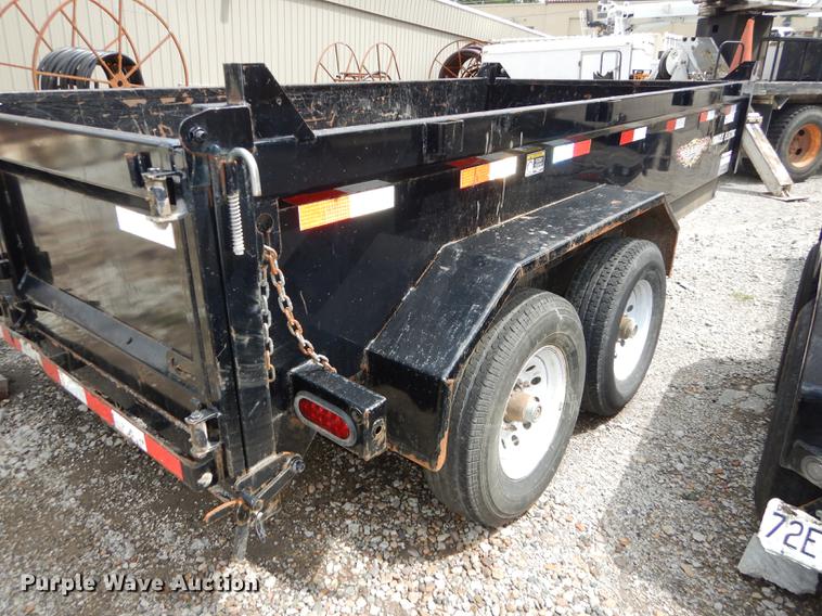 image for item DB8306 2012 H&H dump bed trailer