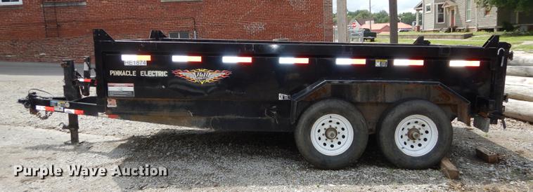 image for item DB8306 2012 H&H dump bed trailer