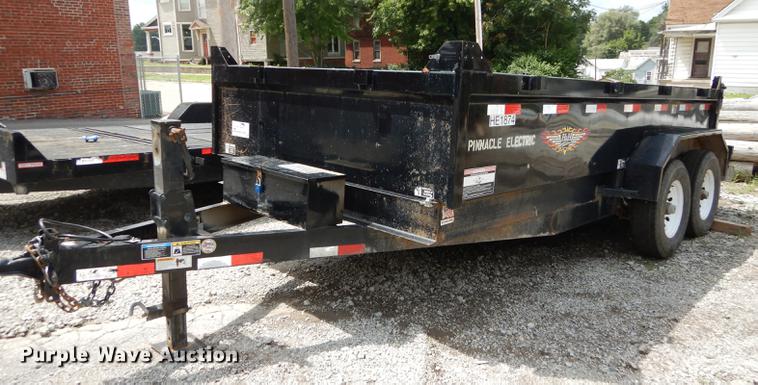 image for item DB8306 2012 H&H dump bed trailer