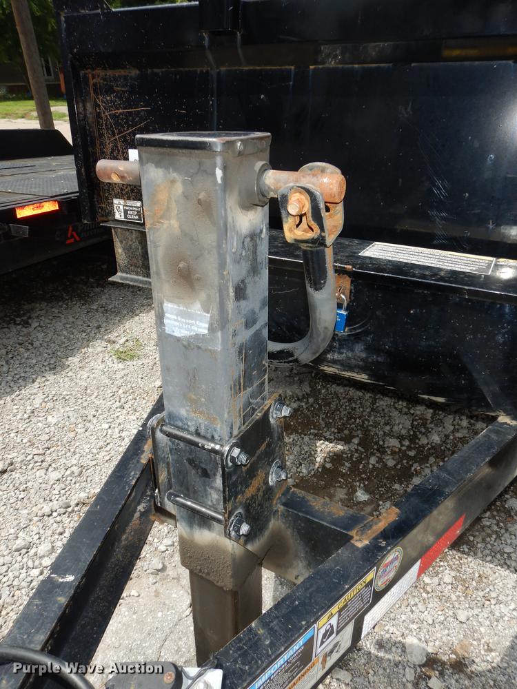 image for item DB8306 2012 H&H dump bed trailer