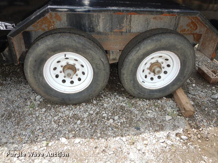 image for item DB8306 2012 H&H dump bed trailer