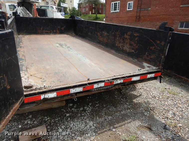 image for item DB8306 2012 H&H dump bed trailer